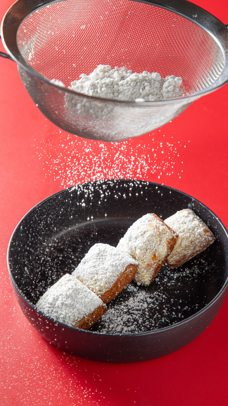 Vegan Beignets from Meals From The Heart Cafe in New Orleans